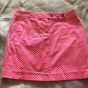 J crew pink skirt